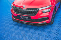 Skoda Kamiq 2019+ Frontläpp / Frontsplitter V.2 Maxton Design